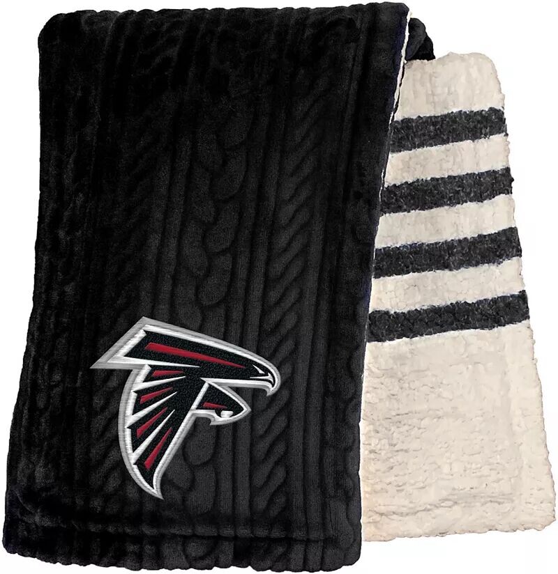 

Плед Pegasus Sports Atlanta Falcons с тиснением в полоску из шерпы Nfl