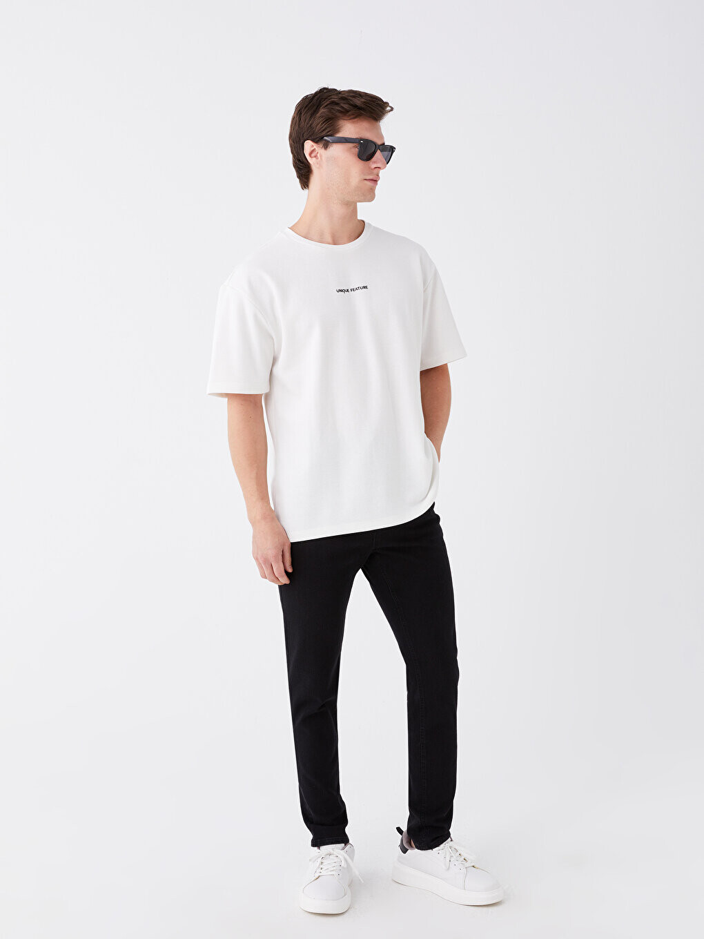 

Мужские джинсовые брюки 730 Carrot Mold LCW Jeans, черное родео, Черный