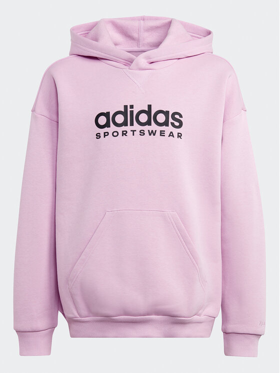 Толстовка свободного кроя Adidas, розовый толстовка свободного кроя adidas розовый