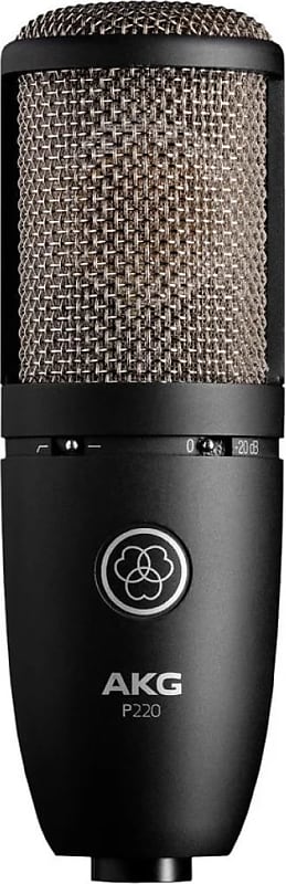 Микрофон AKG P220 Large Diaphragm Cardioid Condenser Microphone студийный микрофон akg p220 large diaphragm cardioid condenser microphone