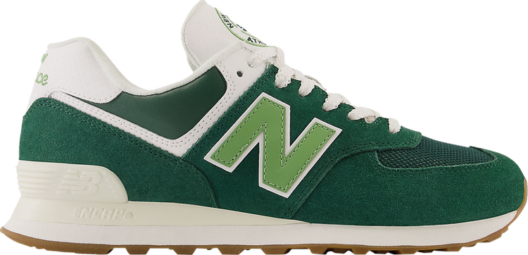 Кроссовки 574 'NB Athletics - Nightwatch Green', зеленый