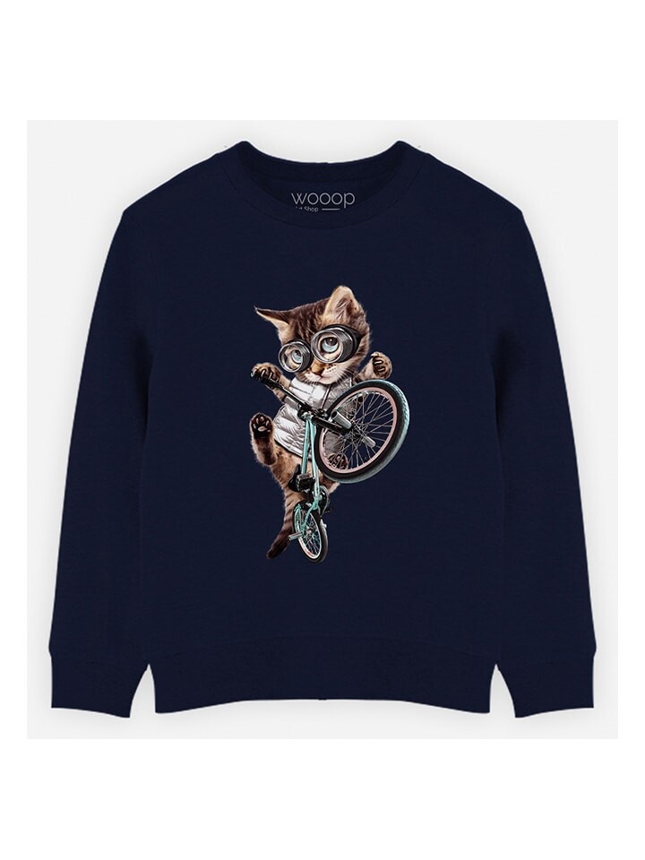 

Толстовка WOOOP BMX cat, темно-синий