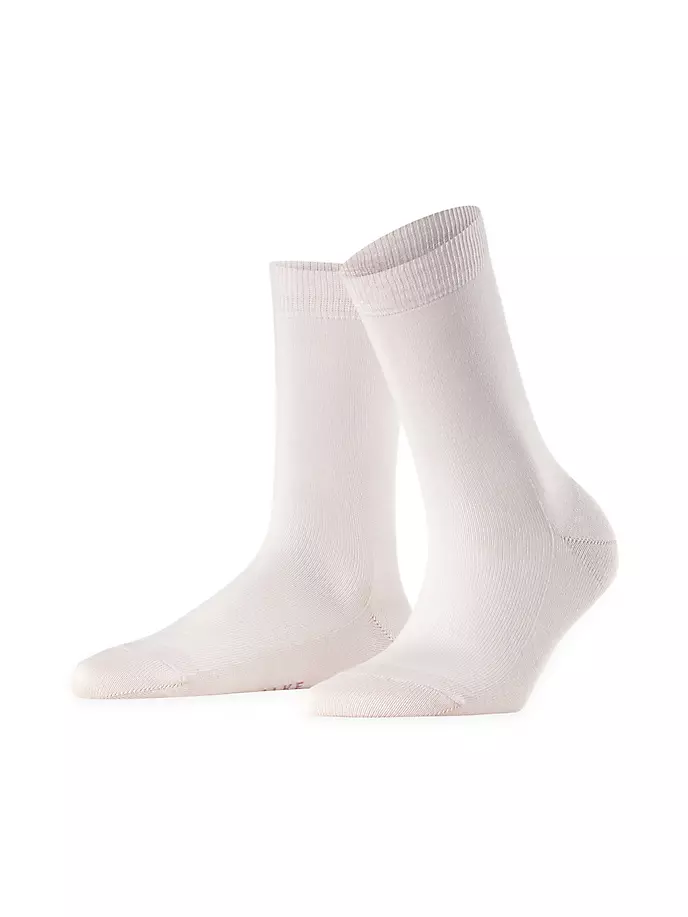 Семейные хлопковые носки Falke, розовый хлопковые семейные носки falke цвет light denim
