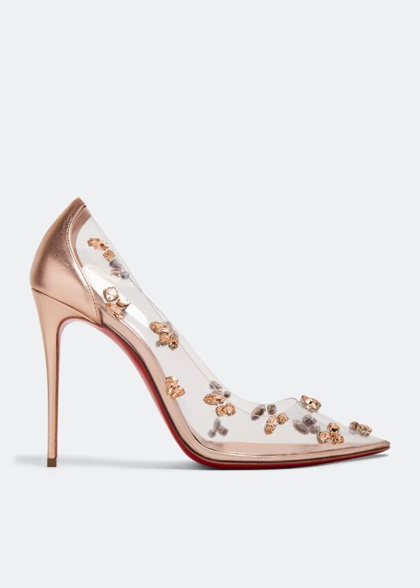 

Туфли Christian Louboutin Degraqueen 100, золотой