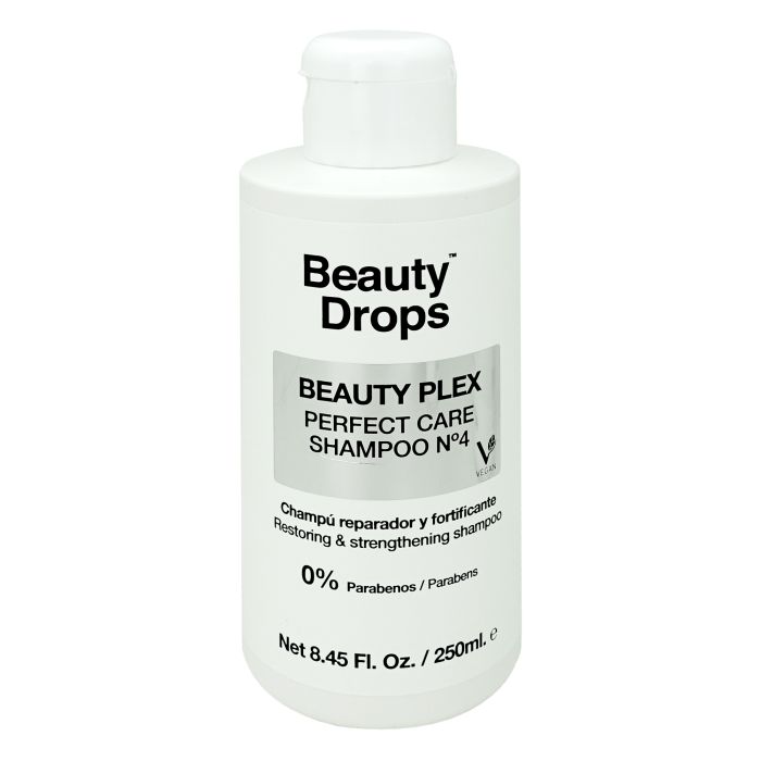 цена Шампунь Beauty Plex Perfect Care Champu nº4 Champú Reparador y Fortificante Beauty Drops, 250 ml