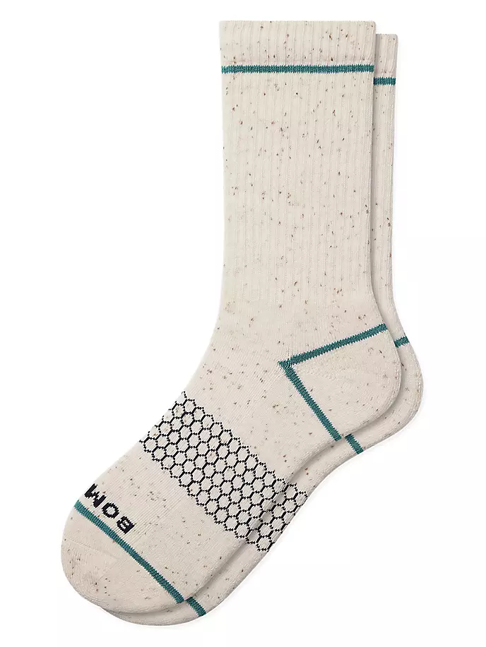 

Носки до щиколотки с каймой Donegal Bombas, цвет white birch