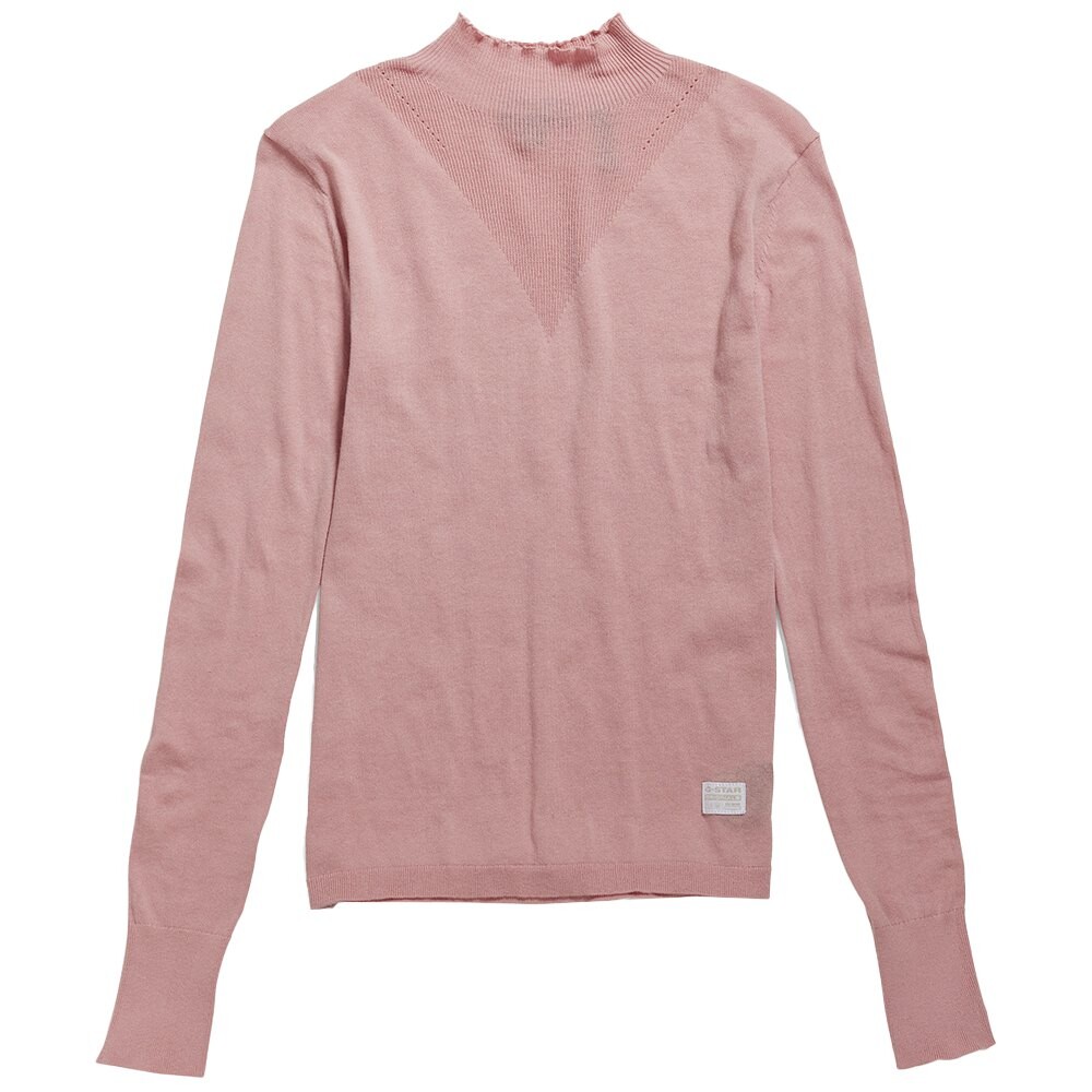 

Свитер G-Star Stokyr Slim Turtle Neck, розовый