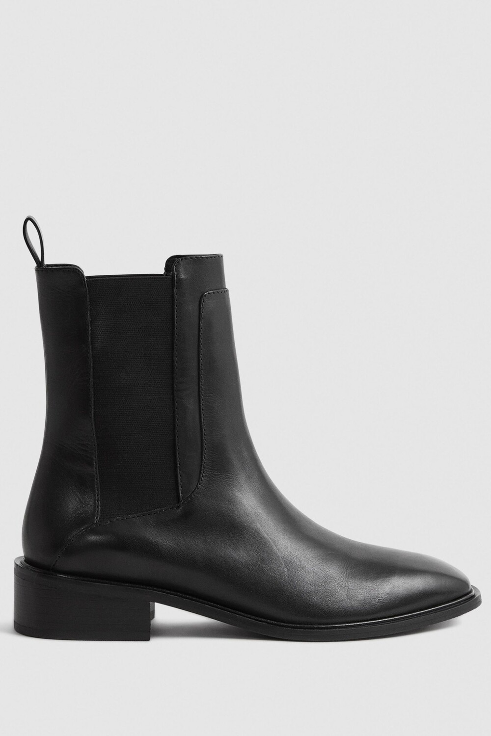 

Кожаные ботинки челси Willow Reiss, черный