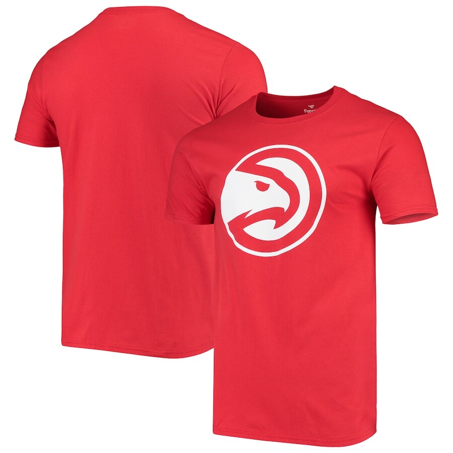 

Футболка с коротким рукавом Fanatics Branded Atlanta Hawks, красный