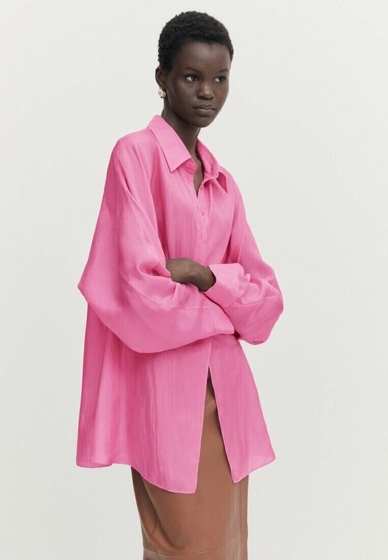 

Рубашка Habotai Massimo Dutti, розовый