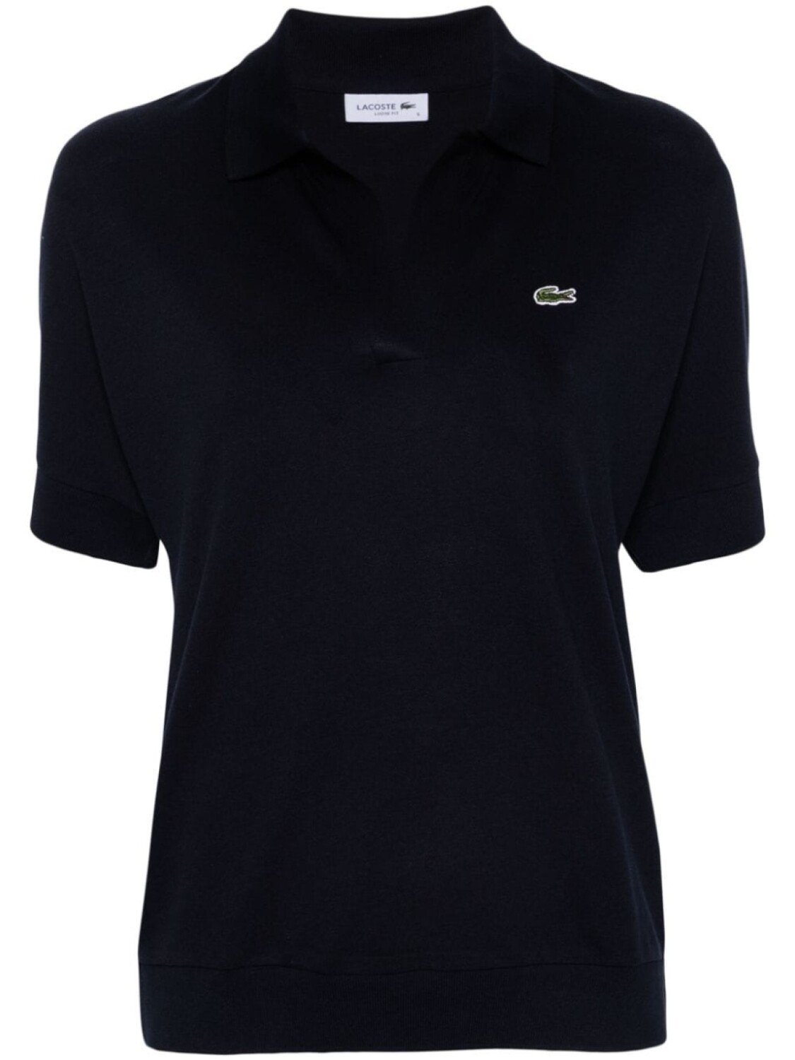 

Lacoste рубашка поло с нашивкой-логотипом, синий