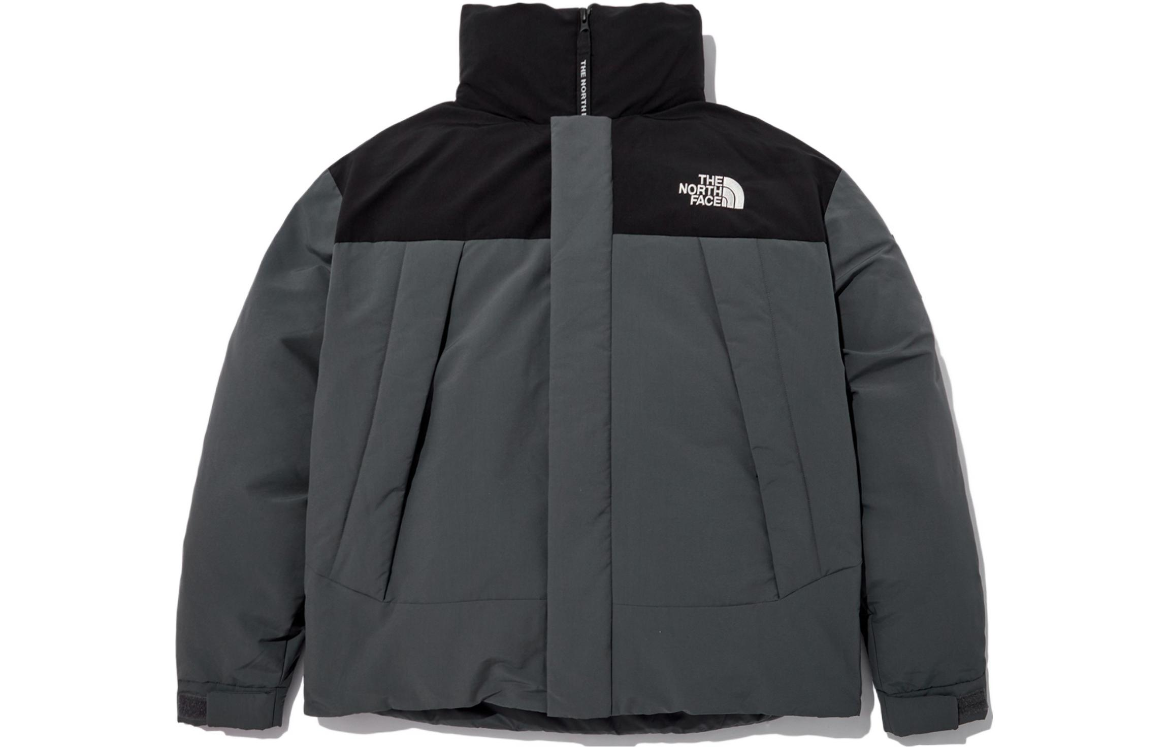 

Стеганая куртка унисекс серая The North Face, серый