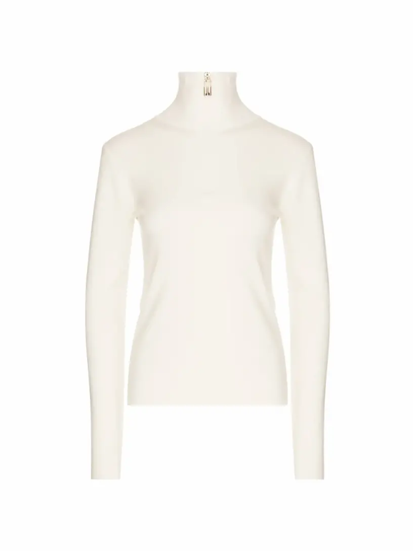 

Шерстяная водолазка Victoria Beckham, белый