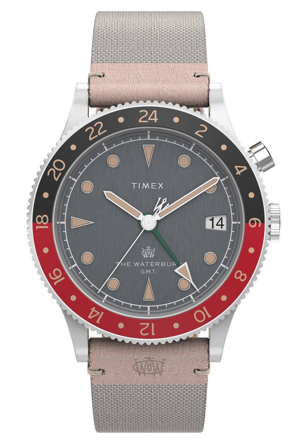 

Часы Waterbury Traditional Gmt Timex, белый