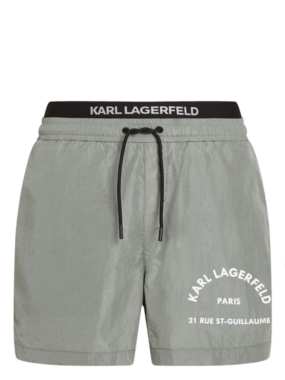

Karl Lagerfeld плавки-шорты Rue St-Guillaume, серый
