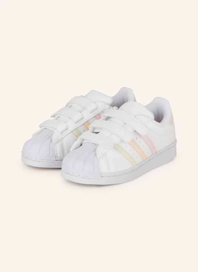 

Кроссовки superstar Adidas, белый