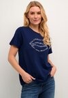 

Футболка с принтом CUGITH LIPS Culture, темно-синий