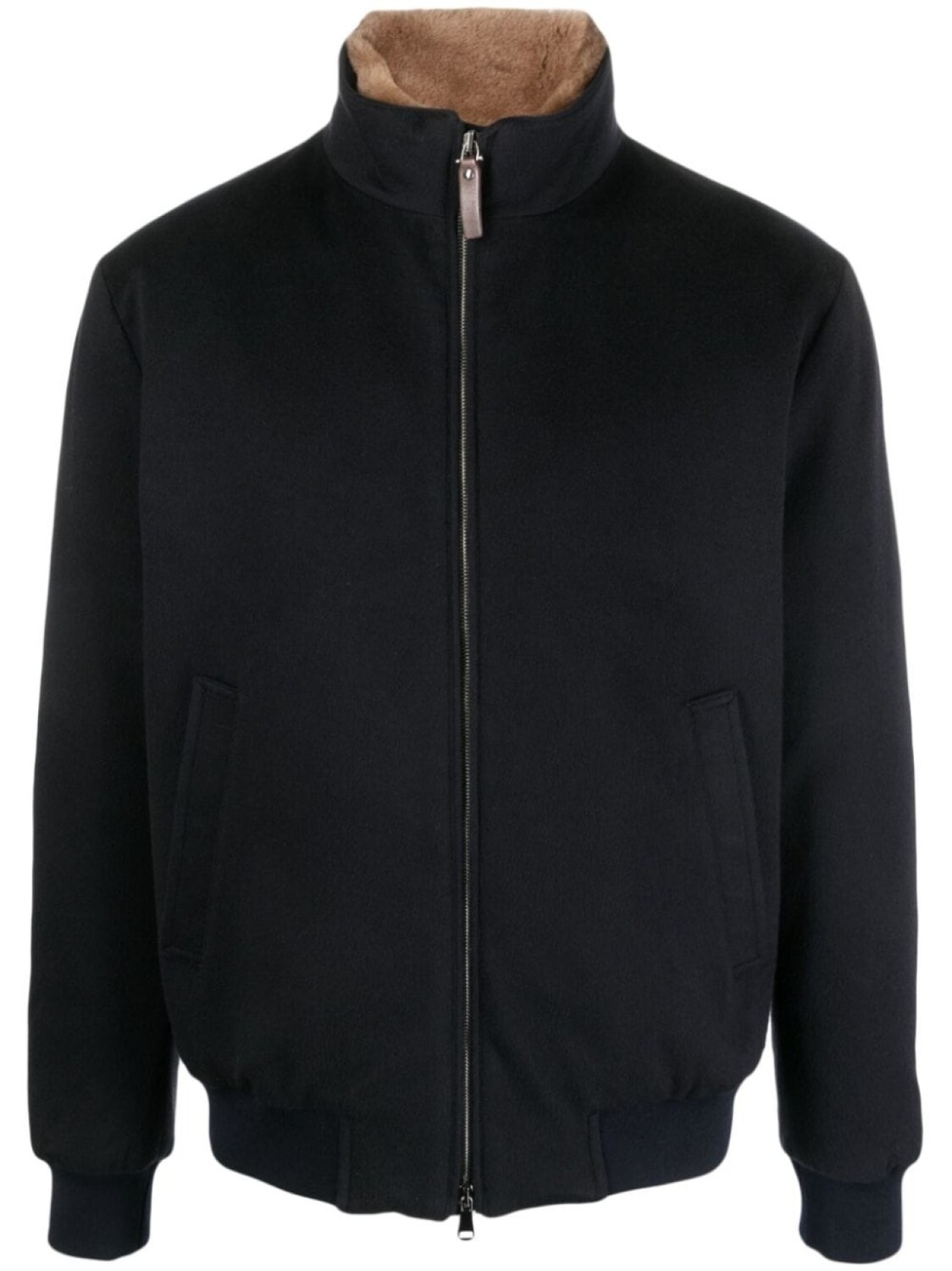 

Куртка с подкладкой из овчины Canali, синий