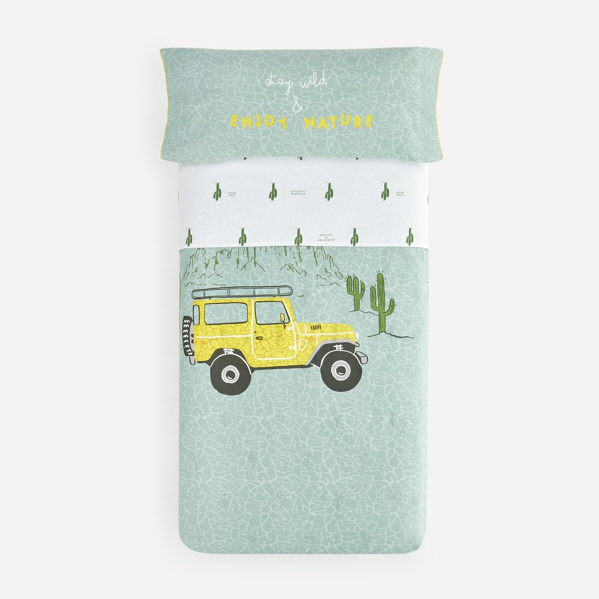 

Комплект пододеяльников из экологически чистого хлопка Adventure Mini Home - El Corte Inglés El Corte Inglés - Mini Home, зеленый