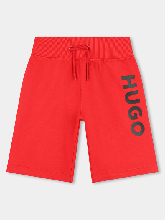 Спортивные шорты стандартного кроя Hugo, красный