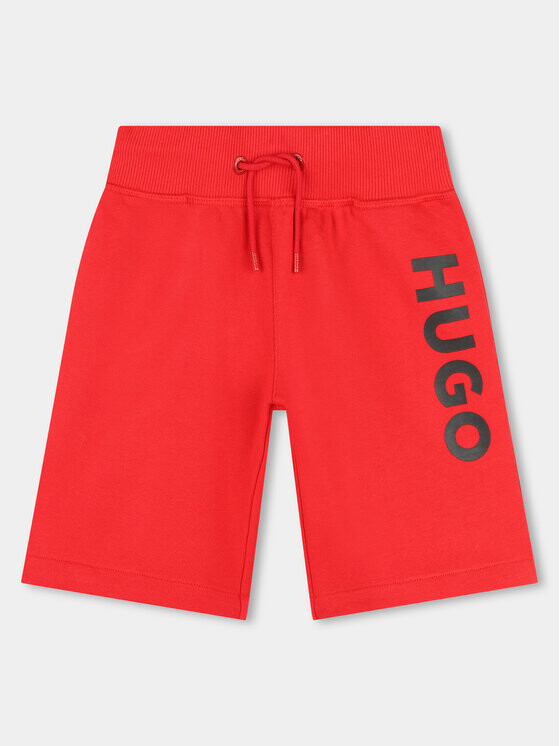 

Спортивные шорты стандартного кроя Hugo, красный
