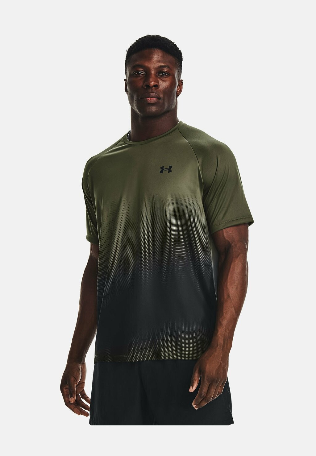 

Футболка с принтом TECH FADE Under Armour, морская или зеленая, Зеленый