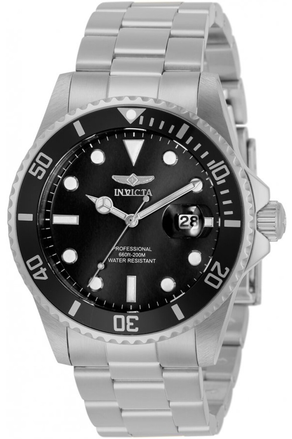

Часы pro дайвер 33266 42 мм Invicta, серебряный