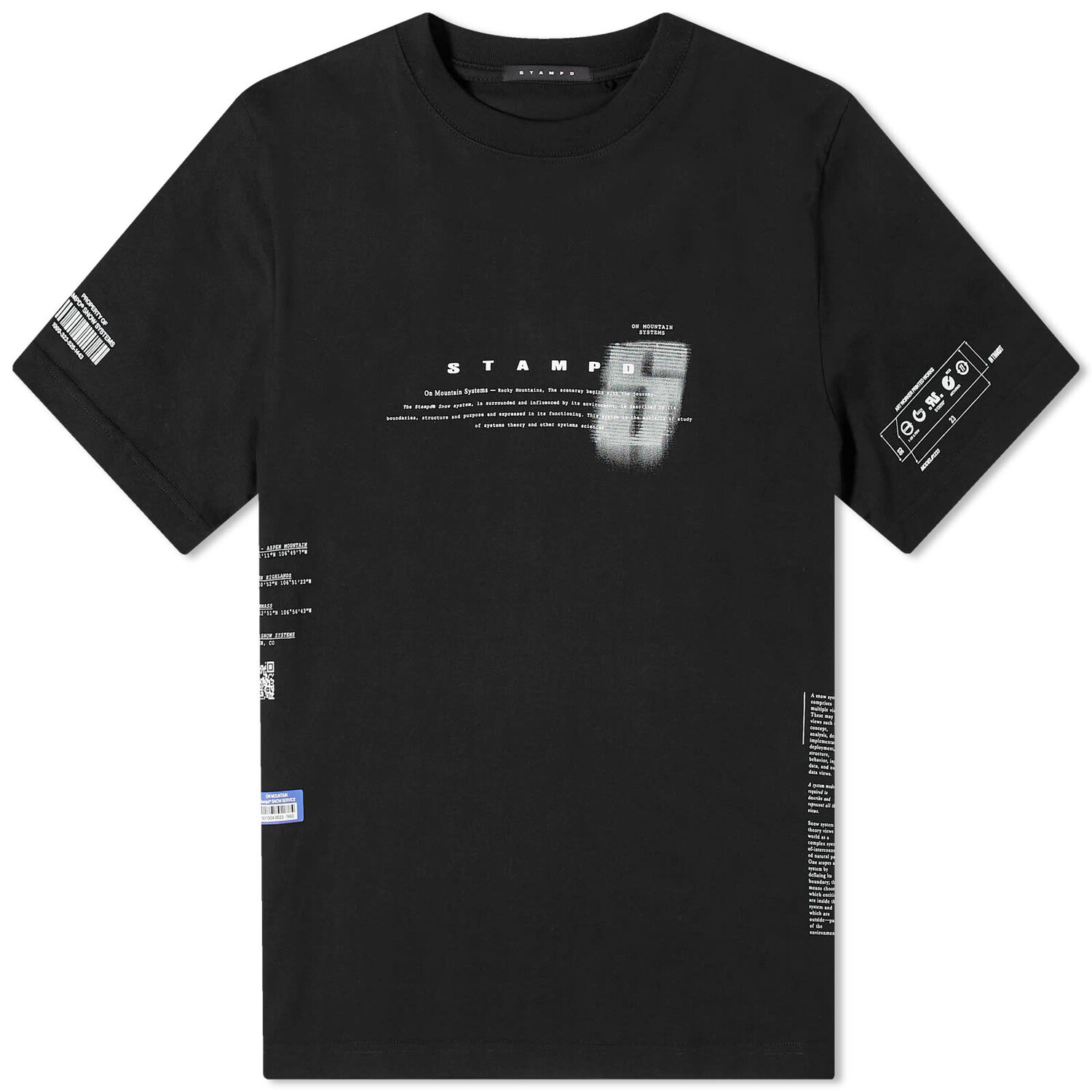 

Футболка Stampd Aspen Transit Relaxed, черный