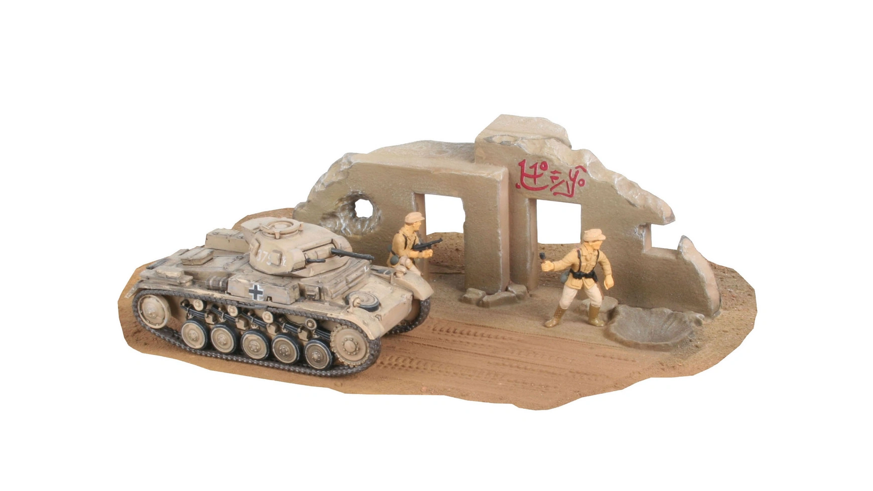 сборная модель pzkpfw ii ausf d early version track link set Revell PzKpfw II Ausf