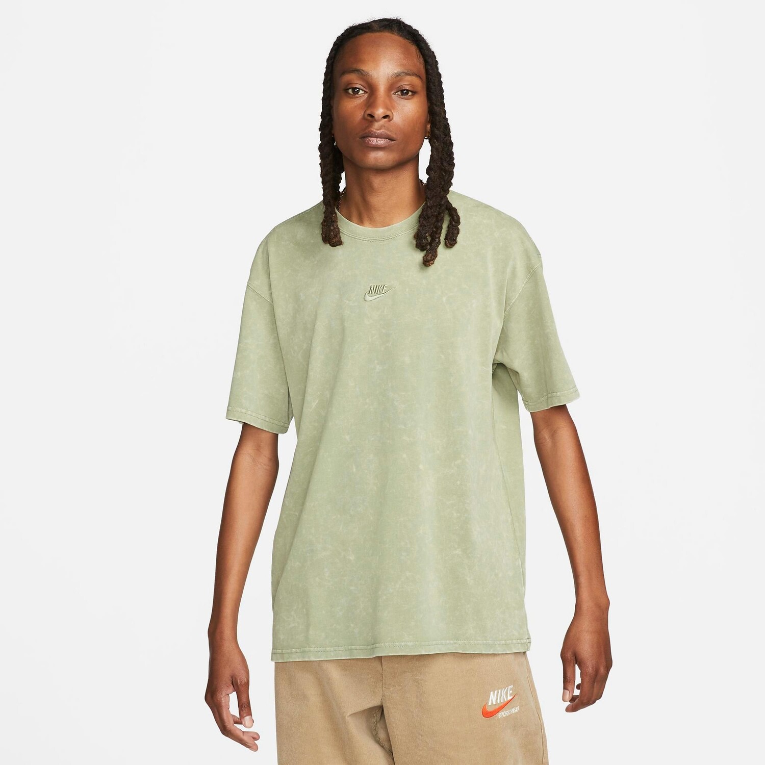 

Мужская окрашенная футболка Nike Sportswear Max90, зеленый