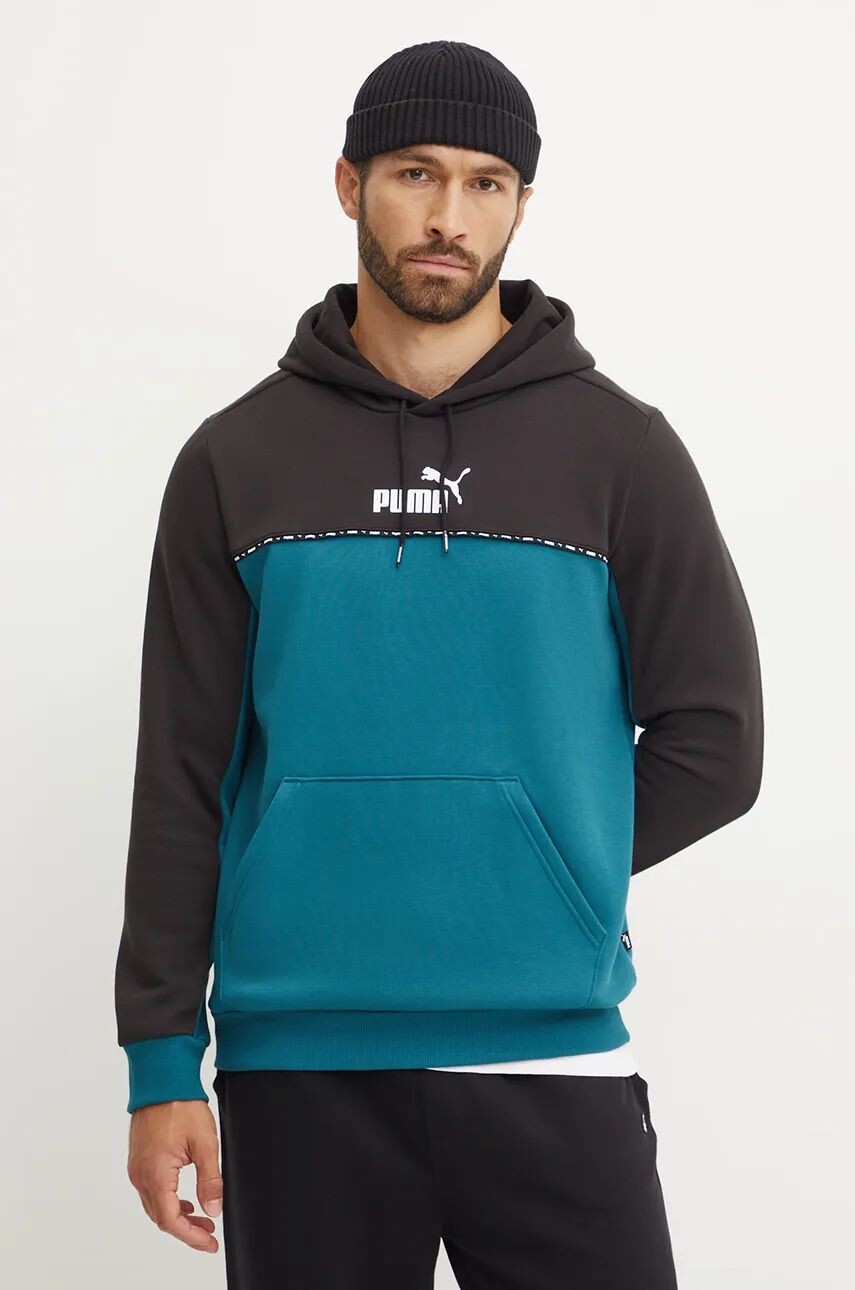 

Толстовка Puma ESS BLOCK x TAPE, зеленый