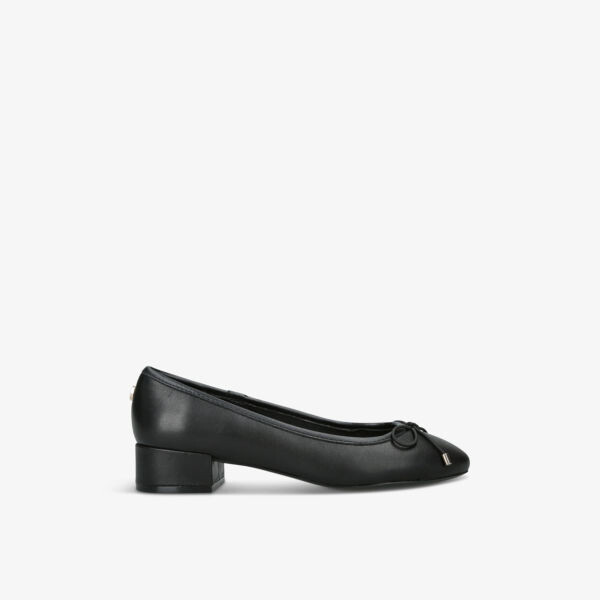 

Кожаные балетки с бантом Cherish Steve Madden, черный