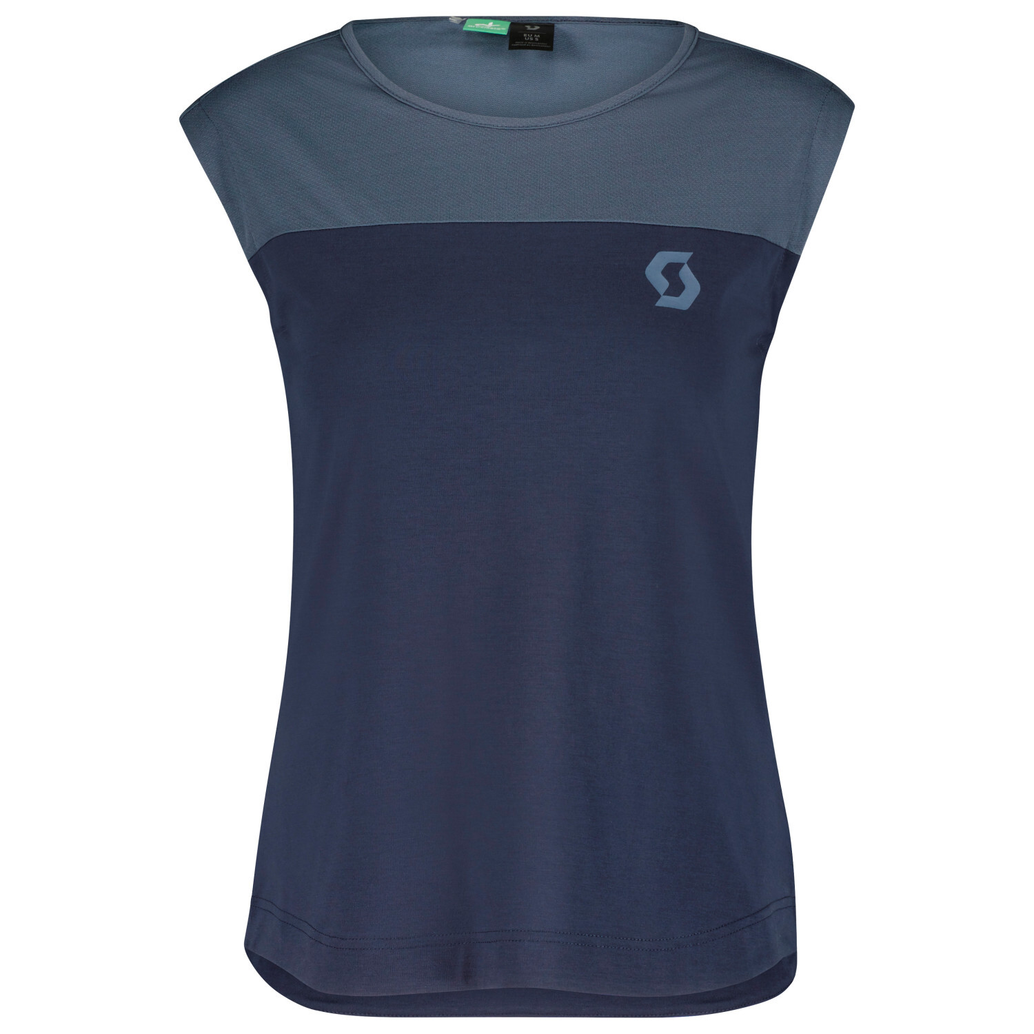 

Функциональная рубашка Scott Women's Trail Flow Dri Tank, цвет Dark Blue/Metal Blue