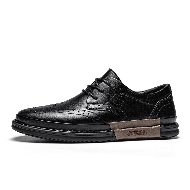 

Туфли мужские Men"s Casual Men Low-Top G.N.Shijia, цвет Bronze