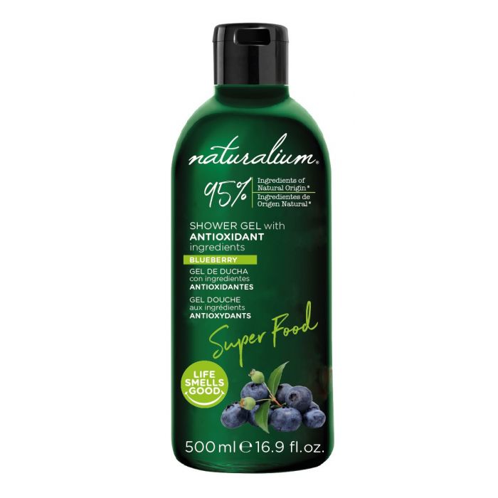 Гель для душа Gel de Ducha Blueberry Antioxidante Naturalium, 500 ml средства для ванной и душа la maison espagnole гель для душа антиоксидантный гранат