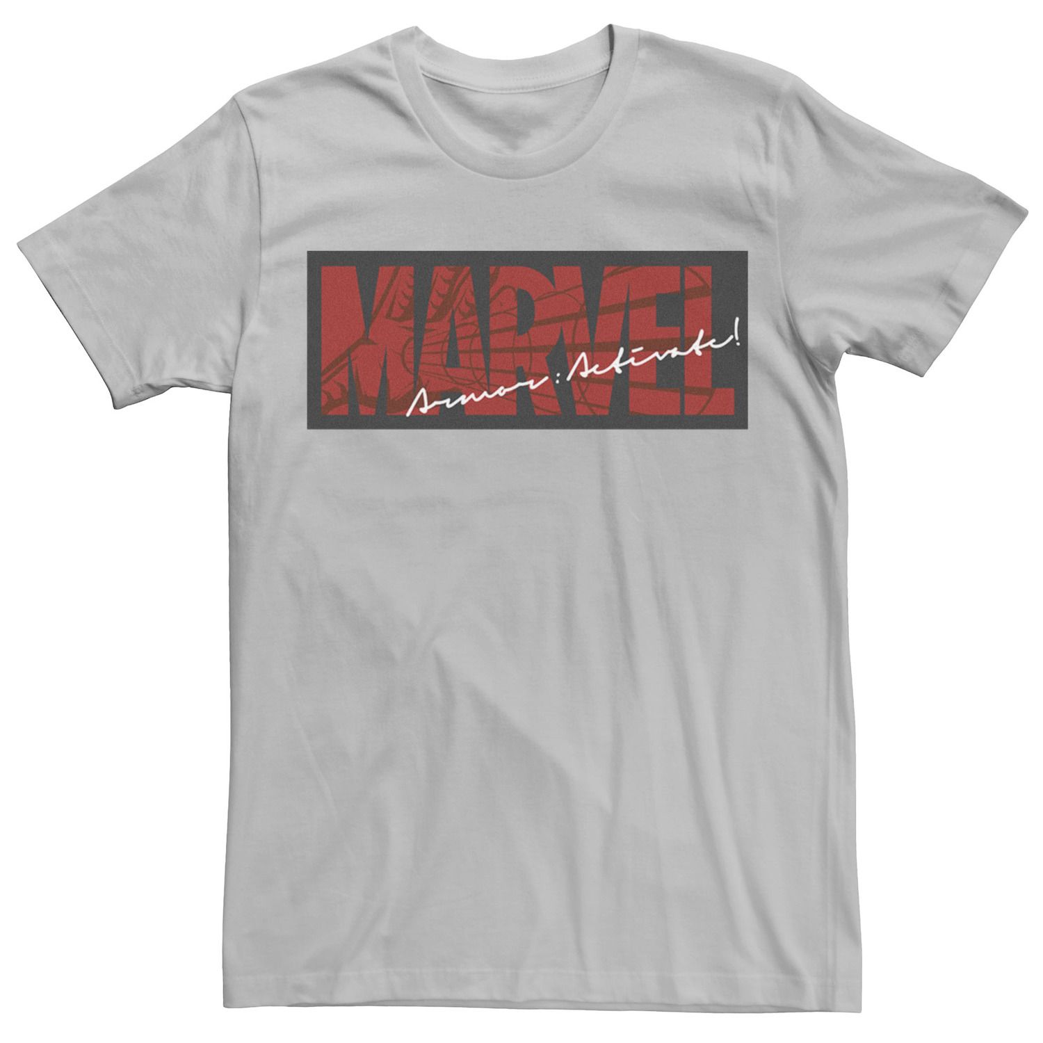 Мужская футболка с логотипом Marvel Shattered Brick