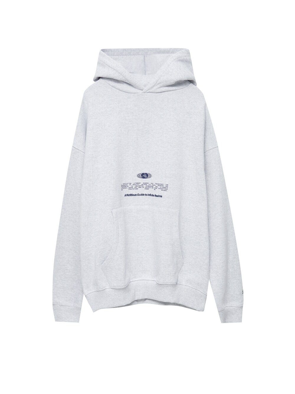 

Толстовка Pull&Bear, пестрый серый