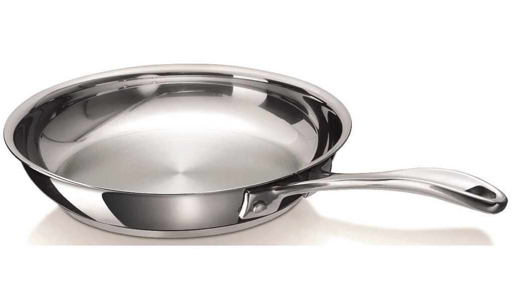 

Сковорода Beka CHEF Poele Lisse 20 INOX 12068314, максимальный диаметр 20 см, нержавеющая сталь, подходит для индукционных плит Beka Cookware, серебро