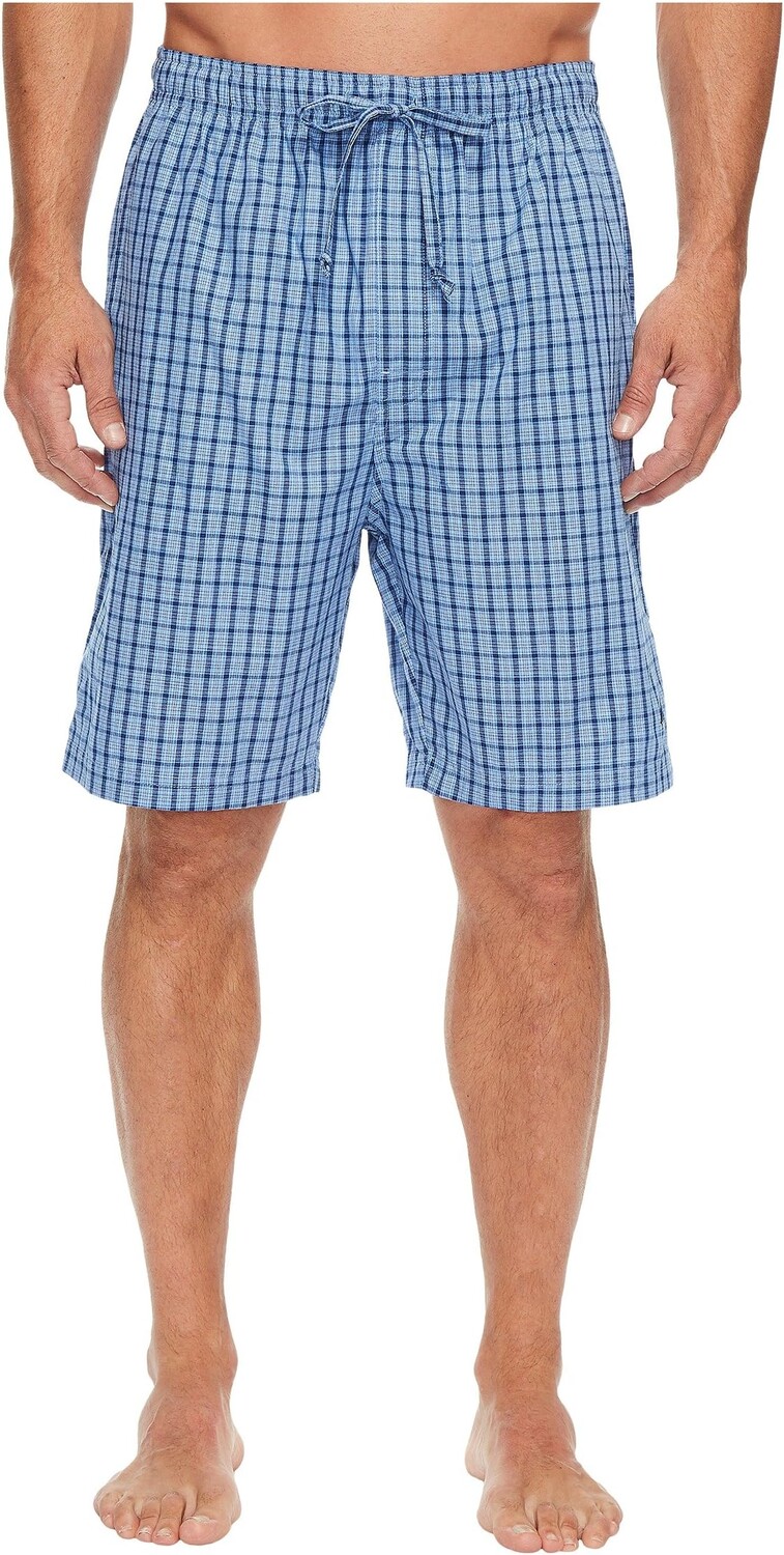 

Клетчатые шорты для сна Nautica, цвет Light French Blue