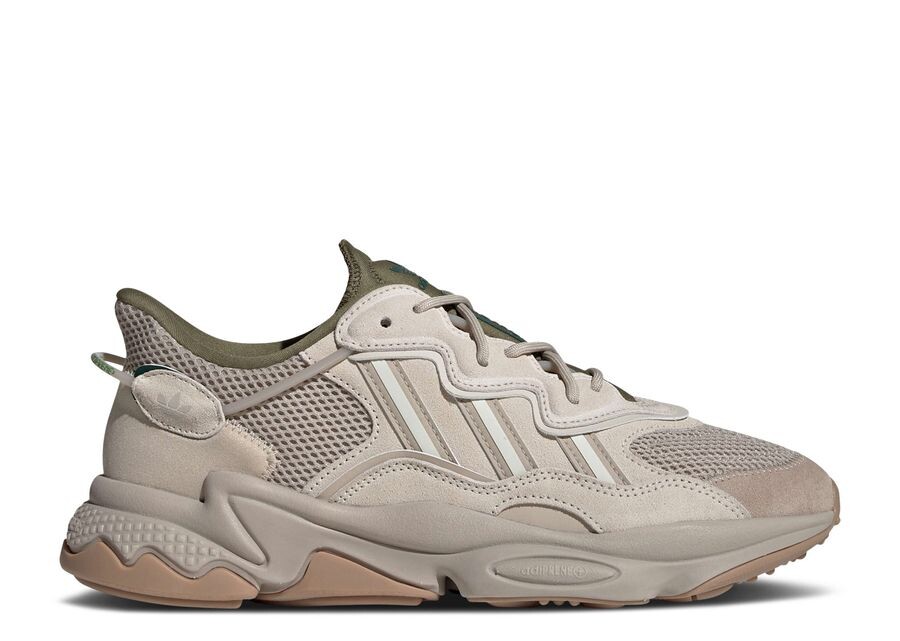 

Кроссовки adidas Ozweego 'Aluminium Wonder Beige', серый