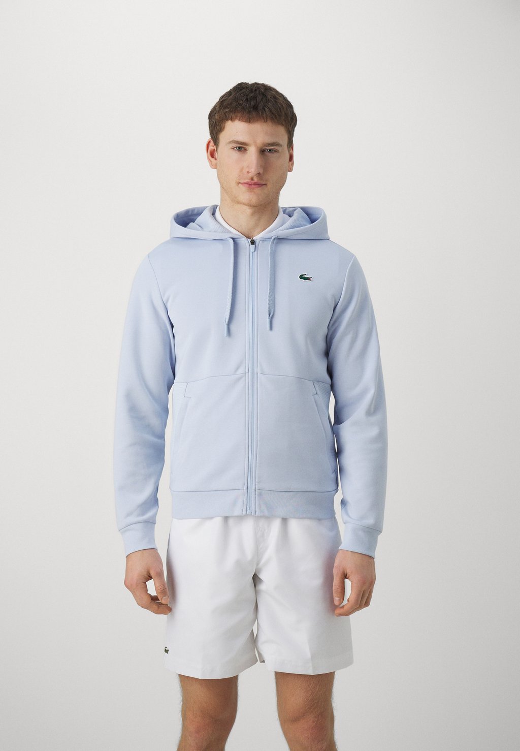 

Толстовка на молнии Sports Zip-Up Hoodie Lacoste, цвет phoenix blue