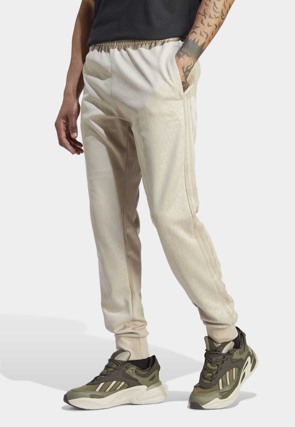 

Спортивные брюки Graphics Monogram Sst adidas Originals, бежевый