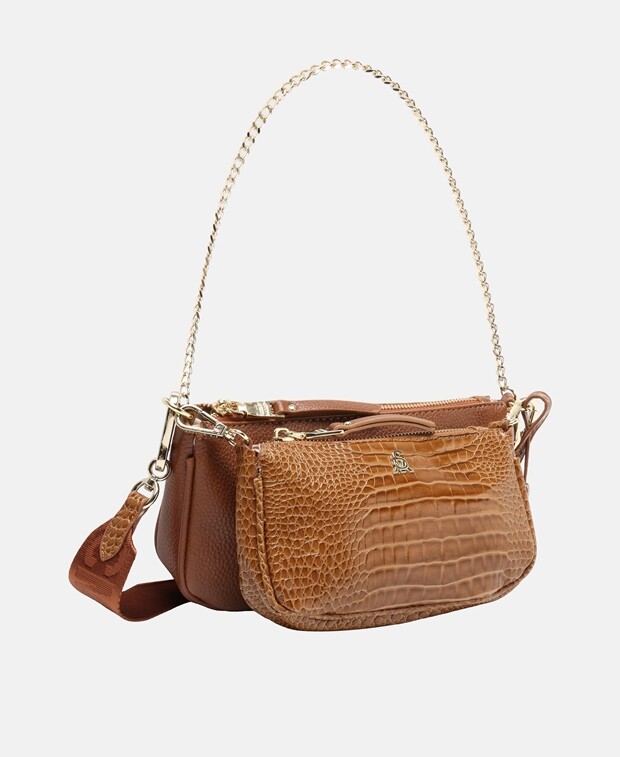 

Сумка-мессенджер Steve Madden, коричневый