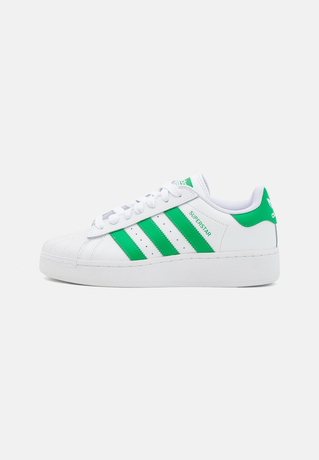 

Кроссовки adidas Originals Superstar Xlg Unisex, белый / зеленый, Зеленый;белый
