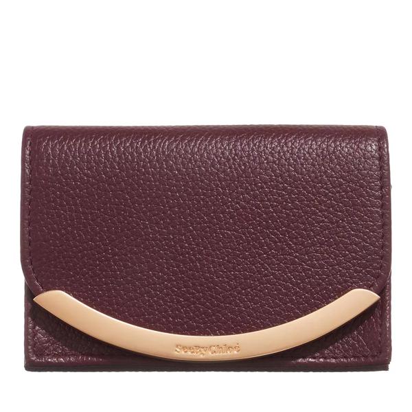 

Кошелек lizzie card holder full See By Chloé, красный