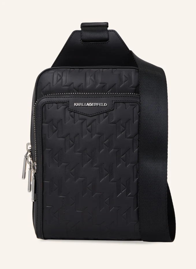 

Fanny pack Karl Lagerfeld, черный