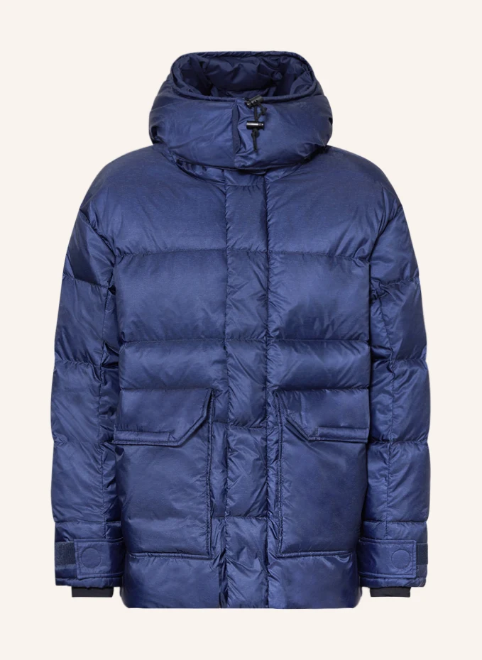 

Пуховик м73 со съемным капюшоном The North Face, синий