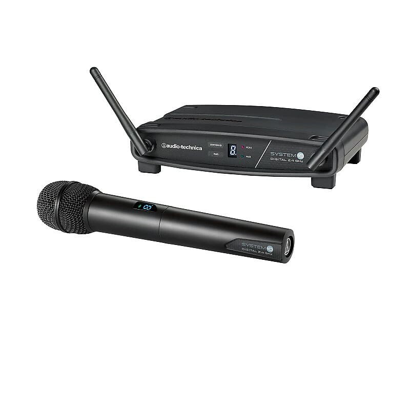 Беспроводная микрофонная система Audio-Technica ATW-1102 System 10 Handheld Digital Wireless Microphone System беспроводная микрофонная система audio technica atw 1701 l system 10 wireless camera mount microphone system