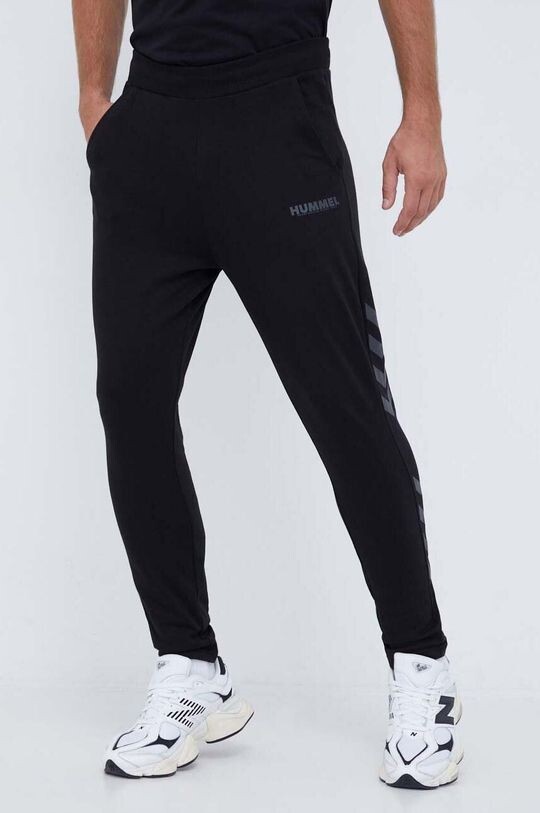 

Хлопковые спортивные штаны Hummel, черный