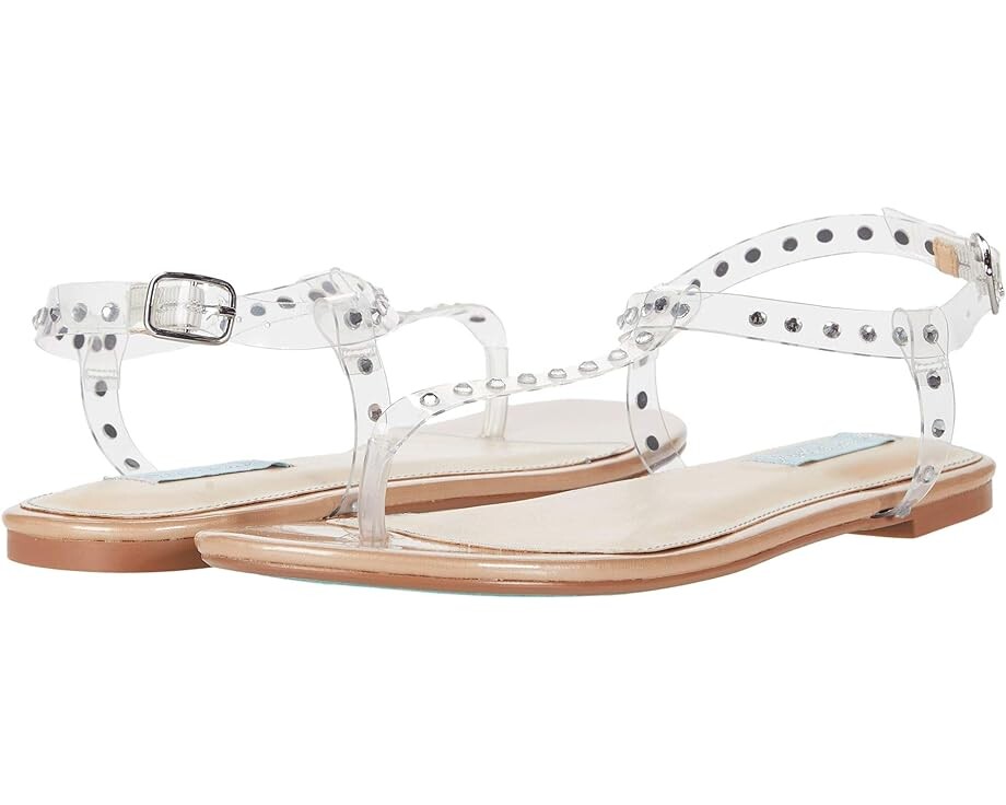 

Сандалии Blue by Betsey Johnson Rosa Flat Sandal, цвет Clear